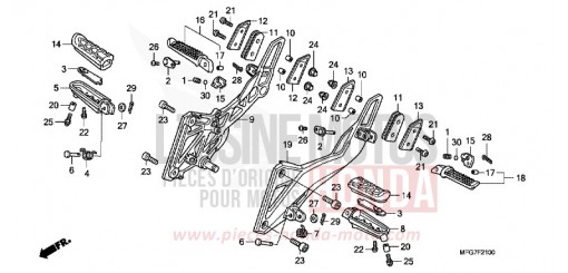 MARCHE CB600FA9 de 2009